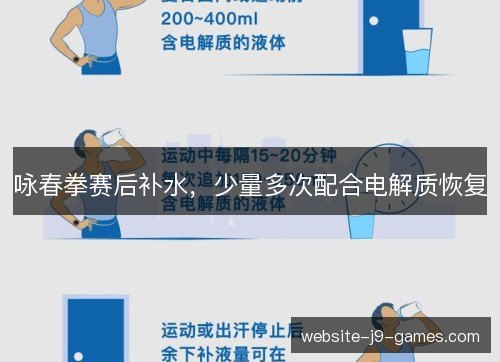 咏春拳赛后补水,少量多次配合电解质恢复 咏春拳赛后补水,少量多次配合电解质恢复